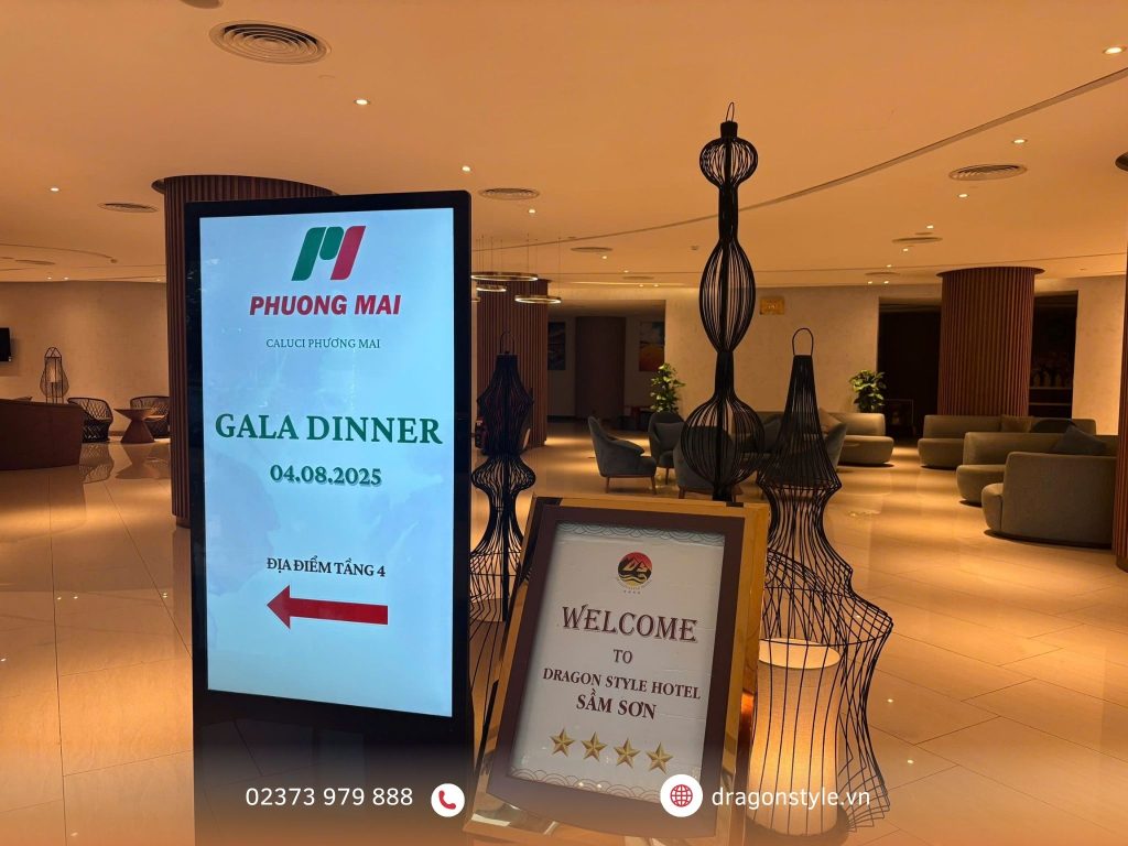 Gala Dinner ấn tượng tại Dragon Style Hotel Sầm Sơn – Chủ đề “Điểm tựa”