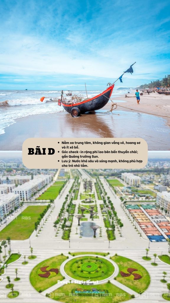Bãi tắm Sầm Sơn D yên bình cho nghỉ dưỡng
