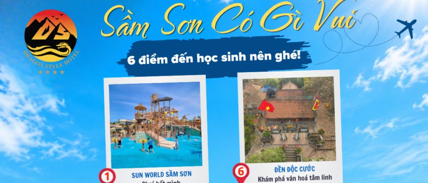 6 Địa Điểm Tham Quan Sầm Sơn Cho Học Sinh Nên Ghé